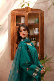 Sea Green Embroidered Lawn 3 Piece Suit For Women