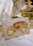 Luxury Hand-Embellished Jeep Clutch For Women