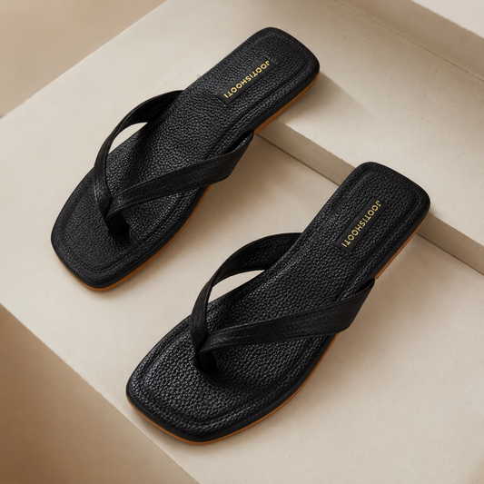 Midnight Coast Black Faux Leather For Women