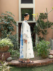 Mishaal – Luxury 3-Piece Embroidered Lawn Suit For Women