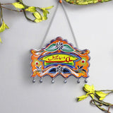 Customized Fire Handmade Truck Art Name Plate