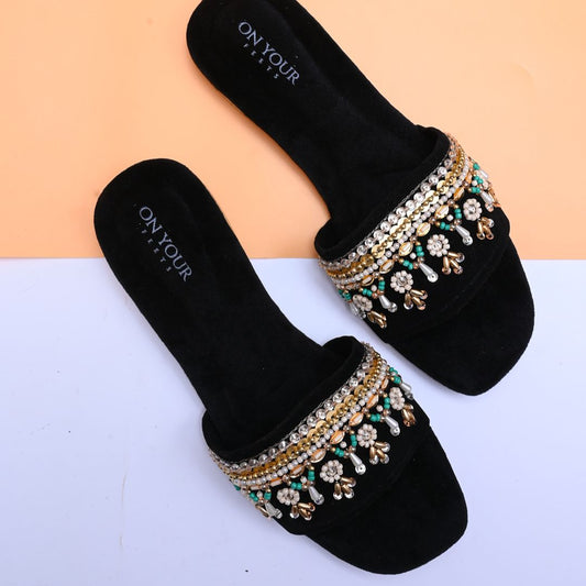 Midnight Classic – Exclusive Handcrafted Pair For Women