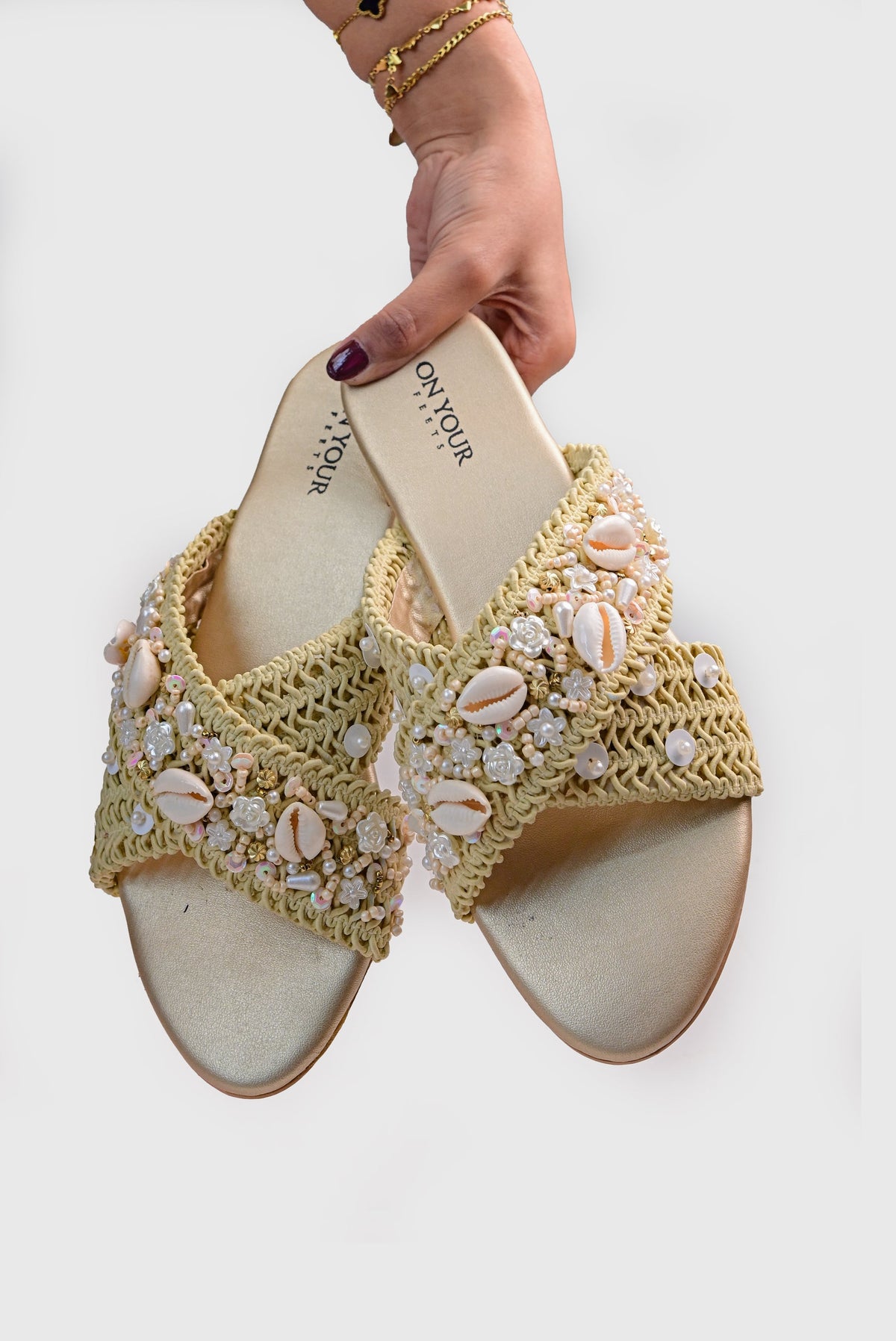 Noor-e-Kohsaar – Caramel Peshawari Cut Jutti For Women