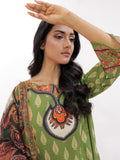 Amber 3-Piece Stitch Swiss Lawn Ensemble with Polyester Silk Dupatta For Women