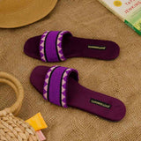 Bohemian Dream – Bold Beaded Slides For Women