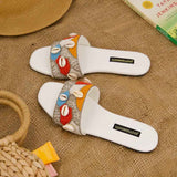 Seashell Serenade – Seashell Embellished Slides For Women