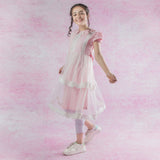 Comfy & Stylish Pink Girl’s Frock For Girls