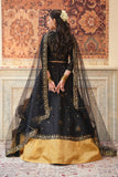 Sitara Black Chiffon Lehenga Choli with Sitari Net Dupatta For Women