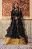 Sitara Black Chiffon Lehenga Choli with Sitari Net Dupatta For Women