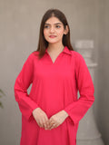 Elegant Co-Ord Sets: Ash Grey Kalidaar & Hot Pink Peshawari For Women