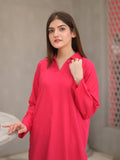 Elegant Co-Ord Sets: Ash Grey Kalidaar & Hot Pink Peshawari For Women