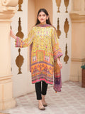 TNG - Sandal: 2 Piece Stitched Exquisite Silk Ensemble For Women