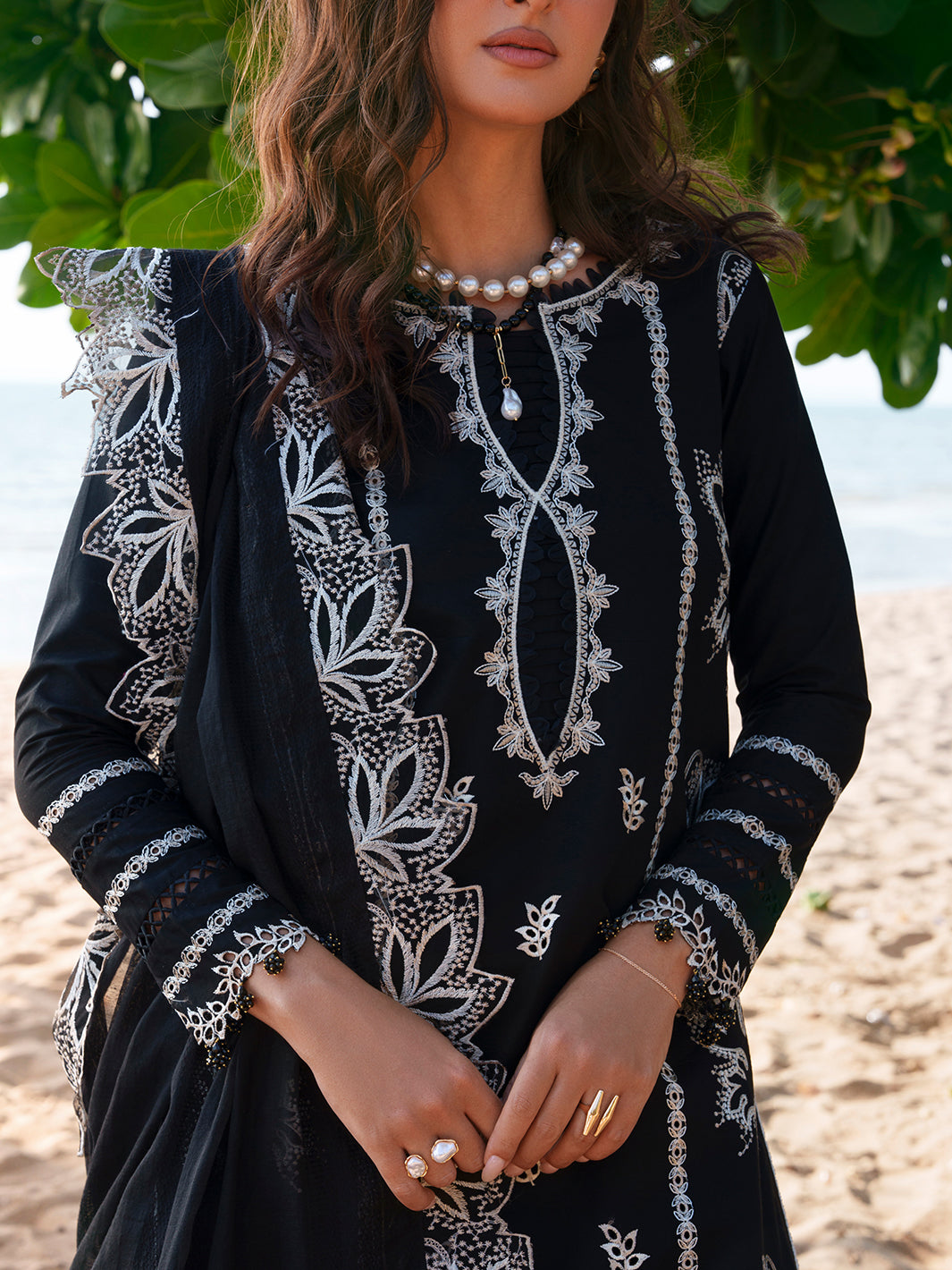 RHEA – Luxury Embroidered Lawn Suit For Women