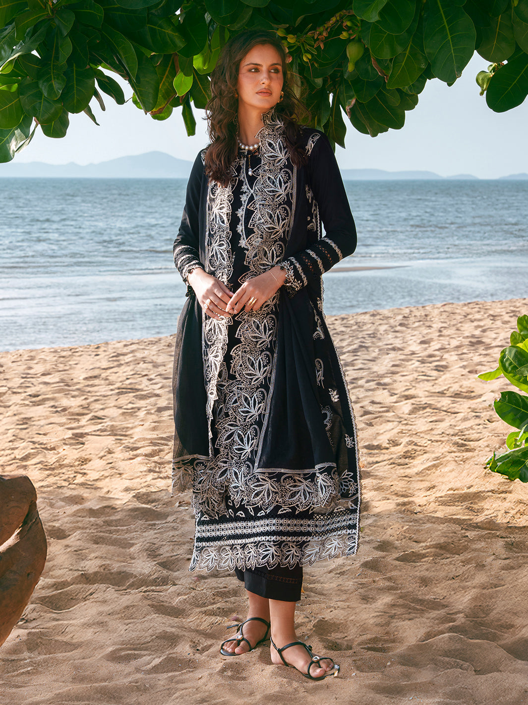 RHEA – Luxury Embroidered Lawn Suit For Women