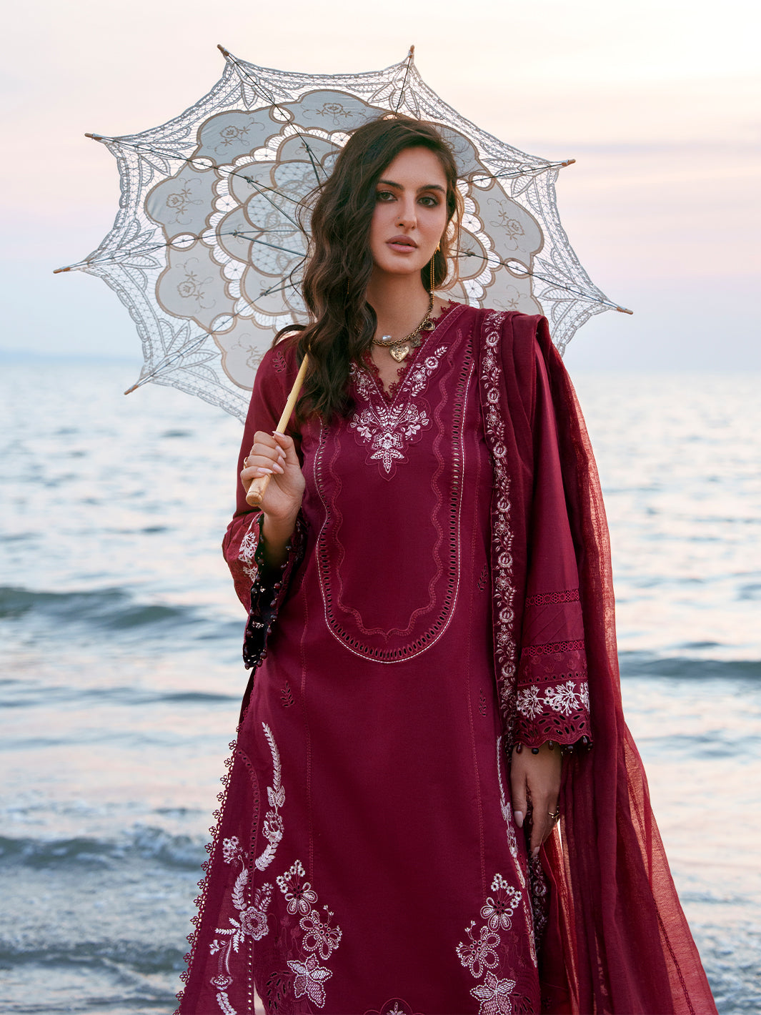 ROSE – Elegant Luxury Lawn Suit For Women
