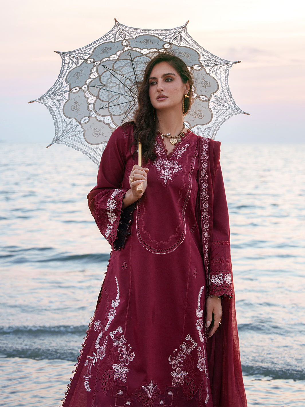 ROSE – Elegant Luxury Lawn Suit For Women