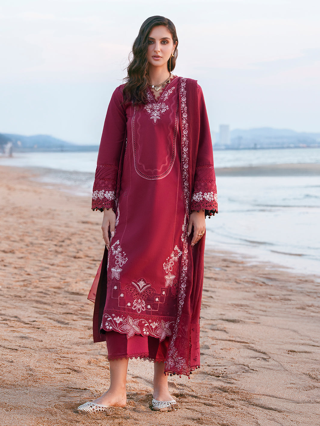 ROSE – Elegant Luxury Lawn Suit For Women