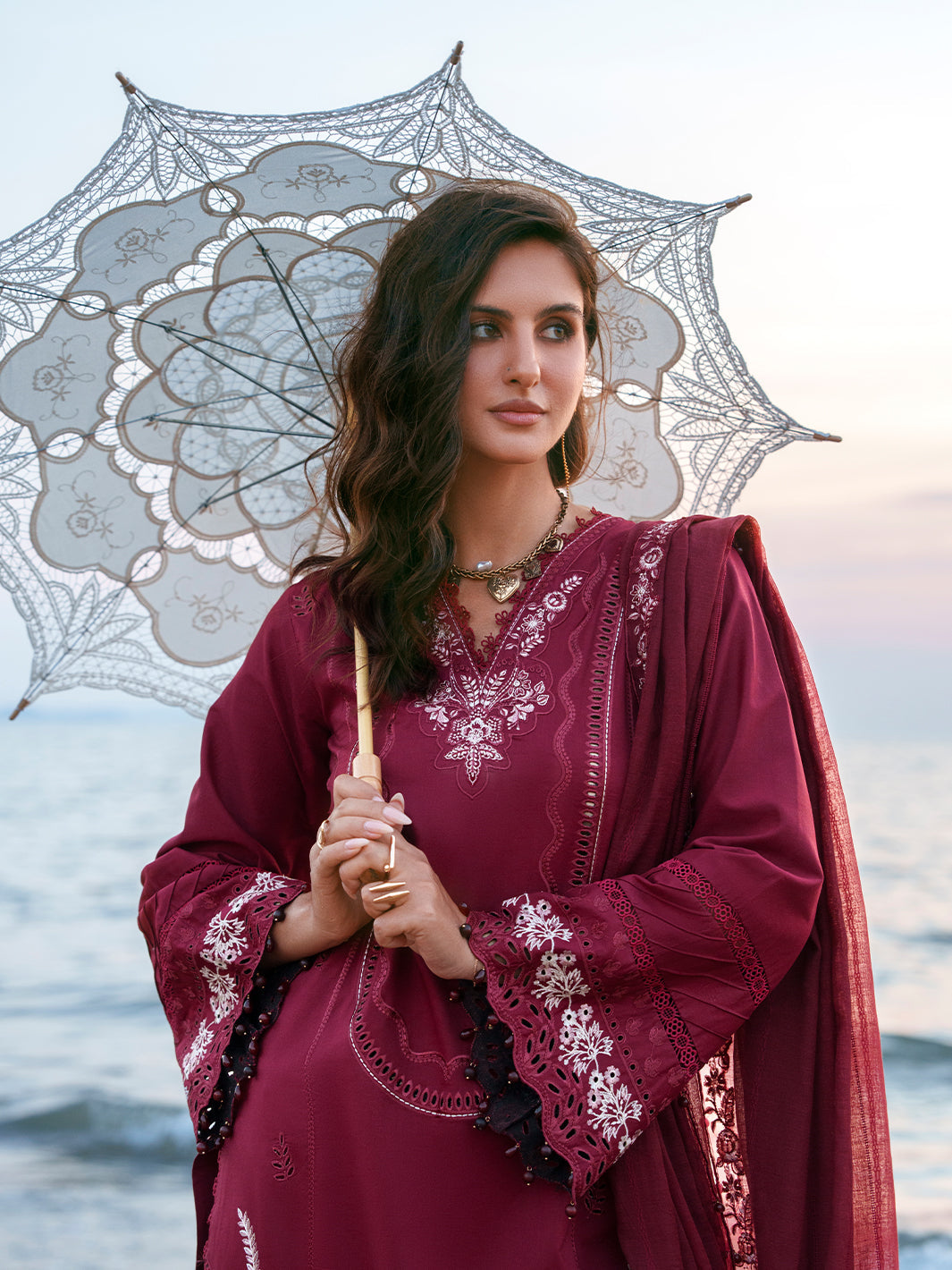 ROSE – Elegant Luxury Lawn Suit For Women