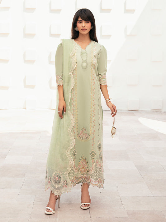 Raniya Embroidered Lawn 3-Piece Suit For Women