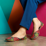 Exclusive Printed Rangreza Ladies Khussas – Comfortable & Stylish For Women