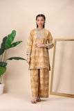 Skin Color Embroidered Cotton Co-ord Suit for Girls – Elegant and Comfortable For Girls