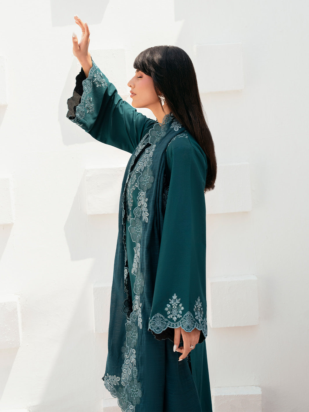 Sabeen Embroidered Lawn 3-Piece Suit For Women