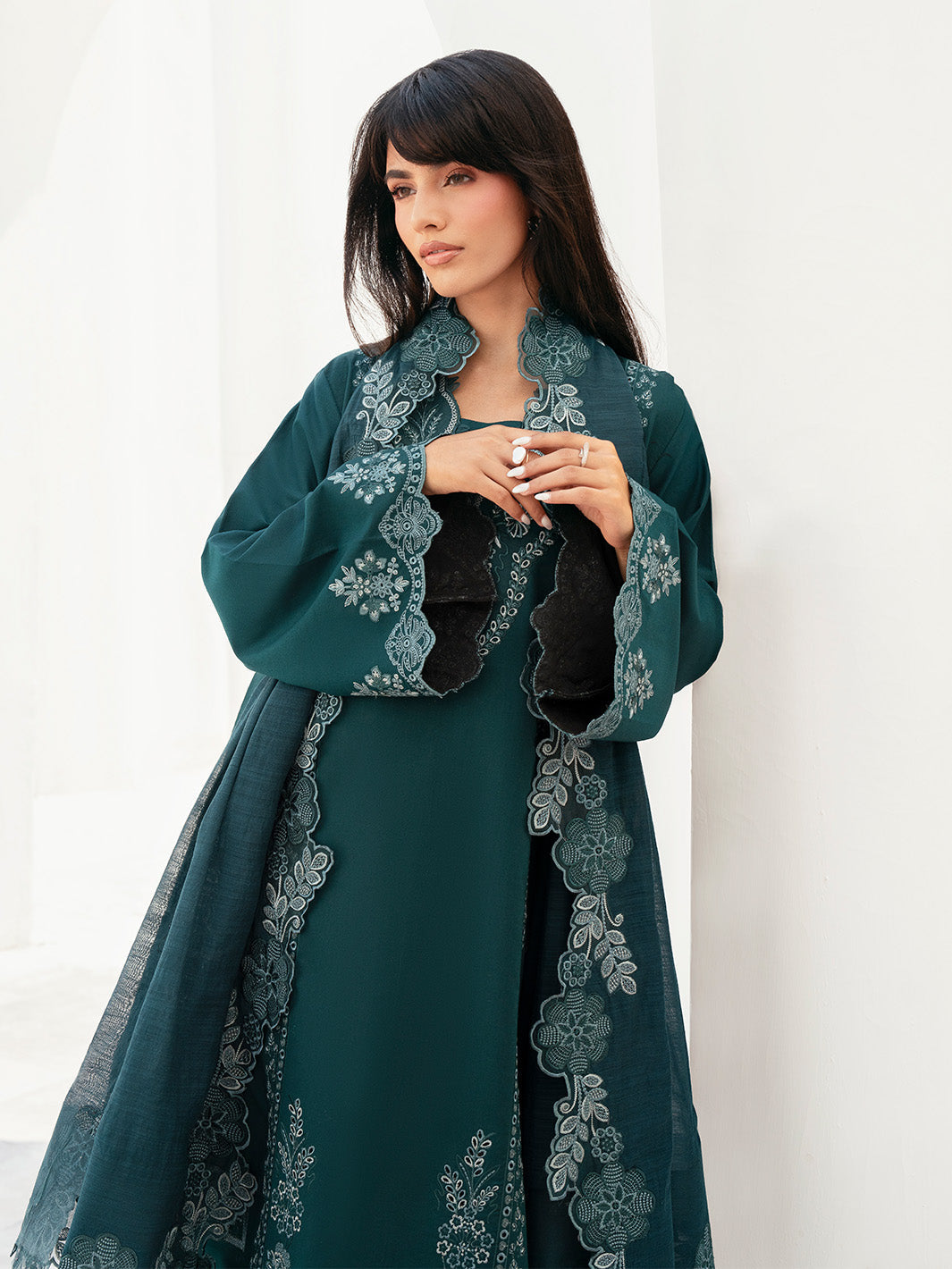 Sabeen Embroidered Lawn 3-Piece Suit For Women