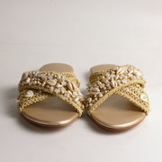 Noor-e-Kohsaar – Caramel Peshawari Cut Jutti For Women