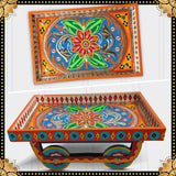 Star Gazer Wooden Truck-Art Thaila/Cart