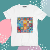 White  Color Customized Name And Printed T-Shirt For Kids / Men / Women