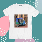 Rickshaw Printed Truckart Theme T-Shirt For Unisex