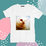 White  Color Customized Name And Printed T-Shirt For Kids / Men / Women