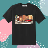 Black Color Customized Name And Printed T-Shirt For Kids / Men / Women