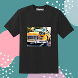 Black Color Customized Name And Printed T-Shirt For Kids / Men / Women