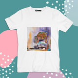 Truck Printed Truckart Theme T-Shirt For Unisex