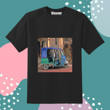 Rickshaw Printed Truckart Theme T-Shirt For Unisex