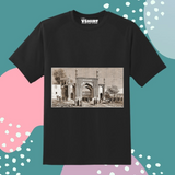 Ancient Place Printed Truckart Theme T-Shirt For Unisex