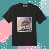 Truck Printed Truckart Theme T-Shirt For Unisex