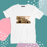 White  Color Customized Name And Printed T-Shirt For Kids / Men / Women