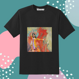 Holi Colors Truckart Theme T-Shirt For Women/Girl