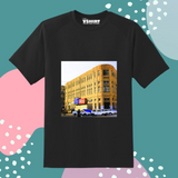 Building View Truckart Theme T-Shirt For Unisex