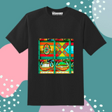 Flower View Truckart Theme T-Shirt For Unisex