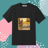 Sunset View Truckart Theme T-Shirt For Unisex