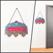 Customized Sky Color Truck Art Name Plate