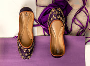 Stylish Purple Khussa - Comfort & Durability Combined For Women