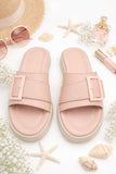 Peach & Black Softy Flats – Comfortable & Chic Everyday Wear For Women