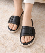 Peach & Black Softy Flats – Comfortable & Chic Everyday Wear For Women