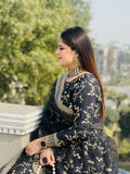 Black Ghazal Royal Tilla Lehenga Choli For Women