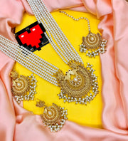 Jazmine Mala Set: Black, Maroon, Pearl, Naurateen, Green, Mint Green