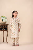 Mirror Embroidered 2-Piece Kurta Set for Girls